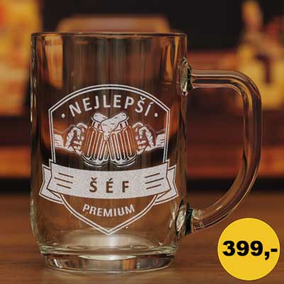 Půllitr pro nejlepšího šéfa