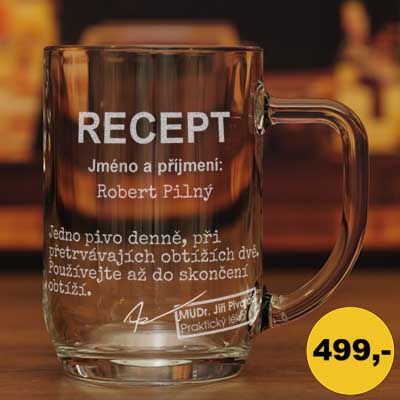 Originální dárkový půllitr pro dědečka